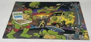 Vintage 1989 TMNT Pizza Time 100 Pc Puzzle Teenage Mutant Ninja Turtles Complete - Picture 1 of 13