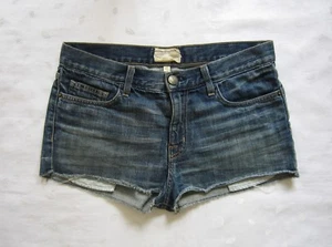 Current/Elliott EASY LOVE Cut off Medium Wash Blue Denim Shorts ~ Size 25 / W31 - Picture 1 of 9