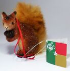 Lord & Taylor SQUIRREL WITH PINECONE Sparkles 2003  Germany NOS Ornament