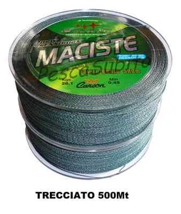 trecciato 1000m 0.35mm carpfishing spinning mare multifibra treccia tp - Foto 1 di 1