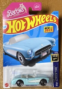 Corvette 1956 Hot Wheels - #183 azul 2023 - Imagen 1 de 1