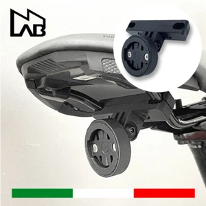 27N - Supporto Snodato Garmin VARIA Sotto Sella Bici Staffa Saddle Mount Bracket - Imagen 1 de 6