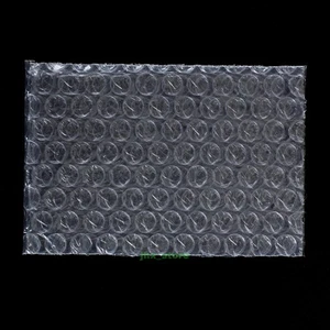 205 Stück durchsichtige Luftpolsterumschläge flach oben offen Verpackung Beutel 5,5" x 6"_140 x 150 mm - Bild 1 von 12