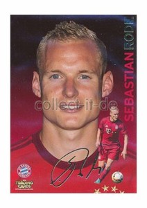 Bayern Munich Trading Cards 2015 2016 - No. 22 - Sebastian Rode
