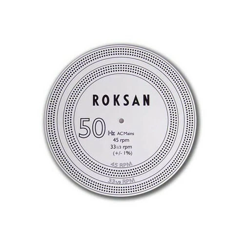 Disco estroboscópico de velocidad para tocadiscos Roksan Foto 1 de 1