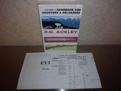 Manual para tiradores y recargadores V.2 con gráficos balísticos de Ackley’s ¡NUEVO/SIN USAR! Foto 1 de 3