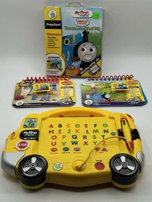 Leapfrog My First LeapPad Learning System w/ 2 Books and Cartridges Tested - Image 1 of 4