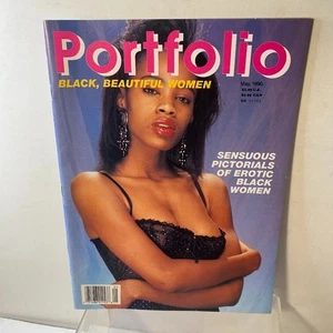 players girls PORTFOLIO Vol 1 No.10 Black Lingerie Models 1990 - Picture 1 of 1