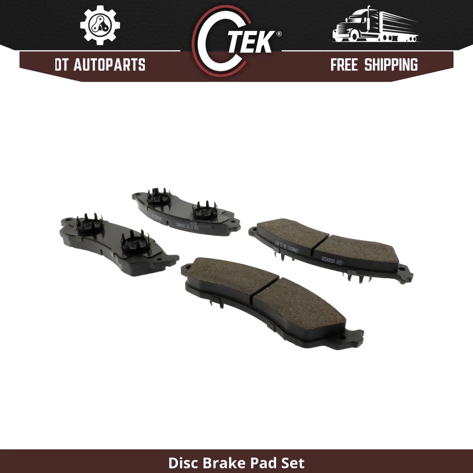 Para Chevrolet Corvette 1988-1996 | Pastillas de freno de disco delanteras centradas | Cerámica Foto 1 de 4