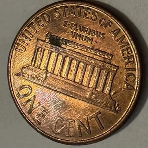 1992 D Close AM penny Bright colors and All ways of doubling! Clean and textured - Picture 1 of 19