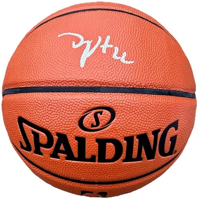 DARRYN PETERSON #22 KANSAS JAYHAWKS SIGNED NBA BASKETBALL PSA/DNA TOP 5 PICK - Image 1 of 3