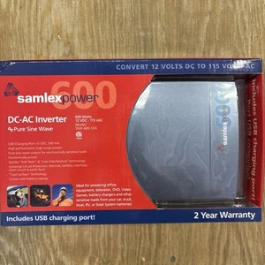 SAMLEX Power SSW-600-12A 600W PURE SINE WAVE INVERTER NEW - Picture 1 of 9