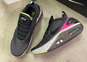 Nike Adapt Auto Max Black Fireberry Green CZ6804-001 US 9.5 w/Charger No Box VG - Picture 1 of 8