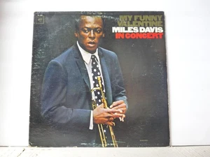PLAYS EXC My Funny Valentine "Miles Davis In Concert" LP FROM 1965 1ST PRESS 1 - Foto 1 di 4