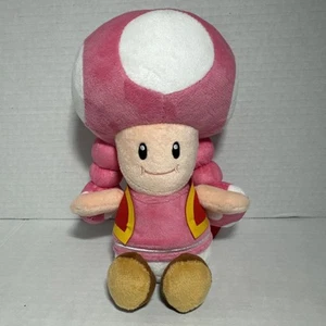 Toadette Plush Universal Studios Florida Super Nintendo World Pink & White 8” - Picture 1 of 9