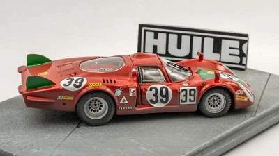 MODELLINO AUTO STATICO BEST MODEL ALFA ROMEO 33.2 24H LE MANS 1968 GIUNTI 1/43 - Immagine 1 di 4