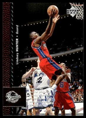 1996 Upper Deck #35 Lindsey Hunter - Detroit Pistons - Image 1 of 2