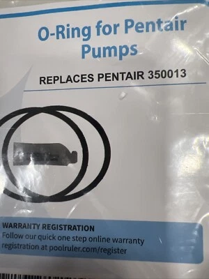 Pool O-rings for 350013 Pentair Challenger Whisperflo 2Pk.PLUS Lubricant Replace - Image 1 of 4