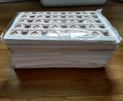Worldwide Topical Stamp Collection MNH Birds & Dogs - 5000 Stamps (100 Sheets) - Image 1 of 4