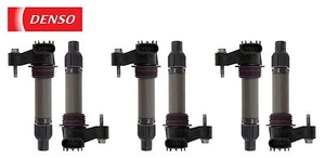 DENSO OEM Direct Ignition Coils 673-7300 6737300 Set of 6 - Picture 1 of 1