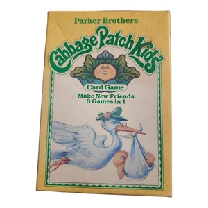 Vintage Parker Brother Cabbage Patch Kids Card Game 1984 Complete in Box instr - Picture 1 of 4