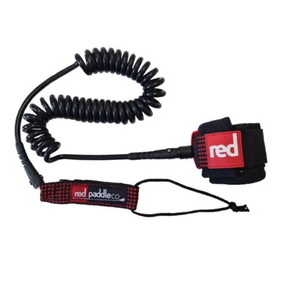RED Coiled Leash Sicherheitsleine SUP Fangleine Stand Up Paddel Board 2025 NEU - Bild 1 von 4