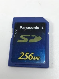 Panasonic 256MB 10 MB/s SD Memory Card - Picture 1 of 3
