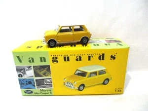 Corgi Vanguards Morris Mini Cooper S  yellow/White    VA02509   RARE   - Picture 1 of 1