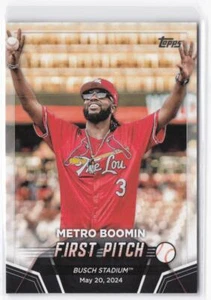 2024 Topps Update Metro Boomin #FP-9 First Pitch - Picture 1 of 2