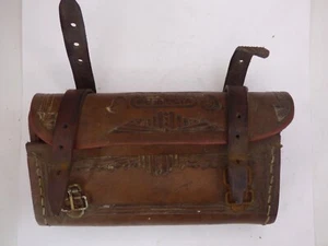 PERFECTA VINTAGE LEATHER TOOL SEAT BAG - NOS - Imagen 1 de 6