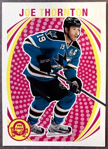 2013-14 O-Pee-Chee Retro Parallel #387 Joe Thornton San Jose Sharks - Picture 1 of 1