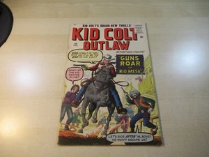 KID COLT OUTLAW #89 ATLAS WESTERN HIGHER GRADE GUNS ROAR IN RIO MESA KID PIN UP - Picture 1 of 9