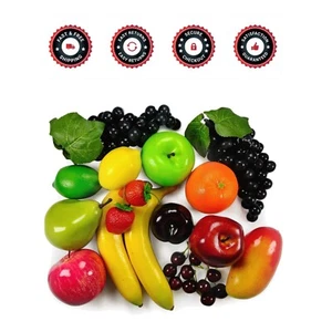 Artificial Fruit Set Foam 20 Pcs Home Decor Simulation for Party Decoration - Picture 1 of 9