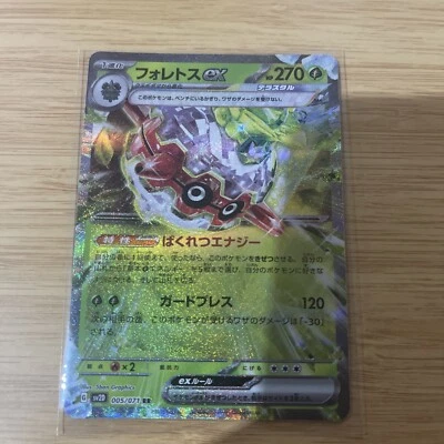 Forretress ex 005/071 sv2D Clay Burst Japanese Pokemon Card - Image 1 of 2
