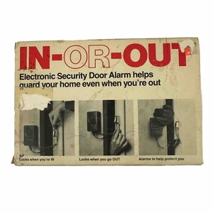 Vintage 1982 In or Out Electronic Security Alarm - New Old Stock - Bild 1 von 7