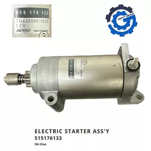 New OEM Ski-Doo Snowmobile Starter Motor For 2002-2010 Ski Doo GSX GTX 515176133 - Picture 1 of 6