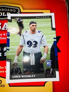 2017 Donruss #393 Chris Wormley RC Michigan/RAVENS STEELERS Rookie card V196