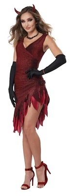 Red-Hot & Sizzling Devil Adult Costume - Image 1 of 4