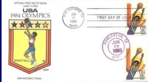Collins handbemalt C103 Olympiade 1984 Basketball - Bild 1 von 1