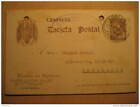 Tortosa 1944 To Barcelona Cervantes Postal Statonery Card Tarragona Catalonia Sp