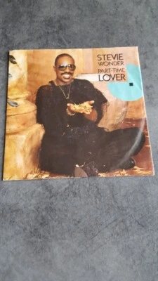 45T STEVIE WONDER"  PART-TIME LOVER-B SIDE: INSTRUMENTAL VERSION) 1985 ZB40351 - Photo 1/4