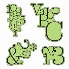 Inkadinkado Stamping Gear Cling Stamps, Typographic