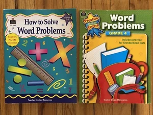 HOW TO SOLVE WORD PROBLEMS, GRADES 3-4 Teacher Created Resources ANSWER KEYS - Picture 1 of 12