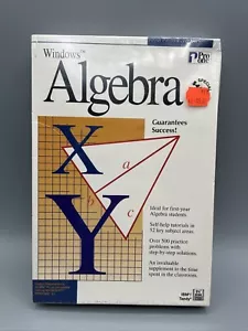 Pro One Multimedia Windows Algebra Windows 3.5" Floppy IBM Tandy - Picture 1 of 4
