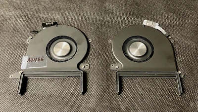 Apple MacBook Pro 16" A2485 M1 2021 Left & Right Cooling Fans Replacement OEM - Image 1 of 2