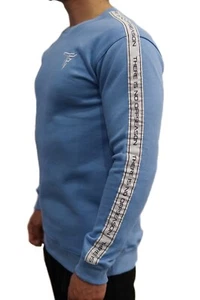 TF Statement Crew Sweater, Pastel Blue (Alphalete, Tino Fit Wear) - Picture 1 of 4