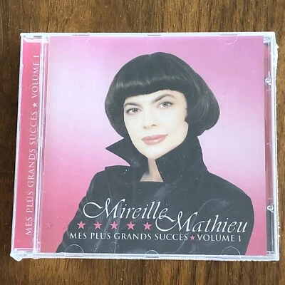 Mes Plus Grands Succes, Vol. 1 by Mireille Mathieu (CD, Mar-2000, Musicor) NEW - Imagem 1 de 2