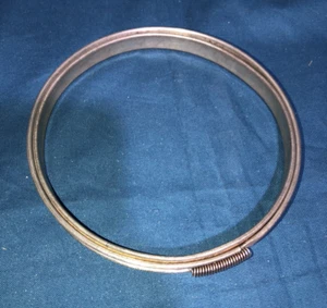 Vintage 5” Metal Spring Tension Cork Lined USA Made Embroidery Hoop - Picture 1 of 6