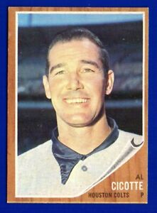 AL CICOTTE yankees COLTS 1962 TOPPS #126 EXMINT NICE CORNERS NO CREASES