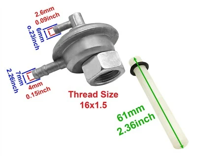 Petcock cock Auto Fuel Pump For Honda NQ50 NQ 50 Spree A 50 SB50 SB 50 Elite - Image 1 of 4